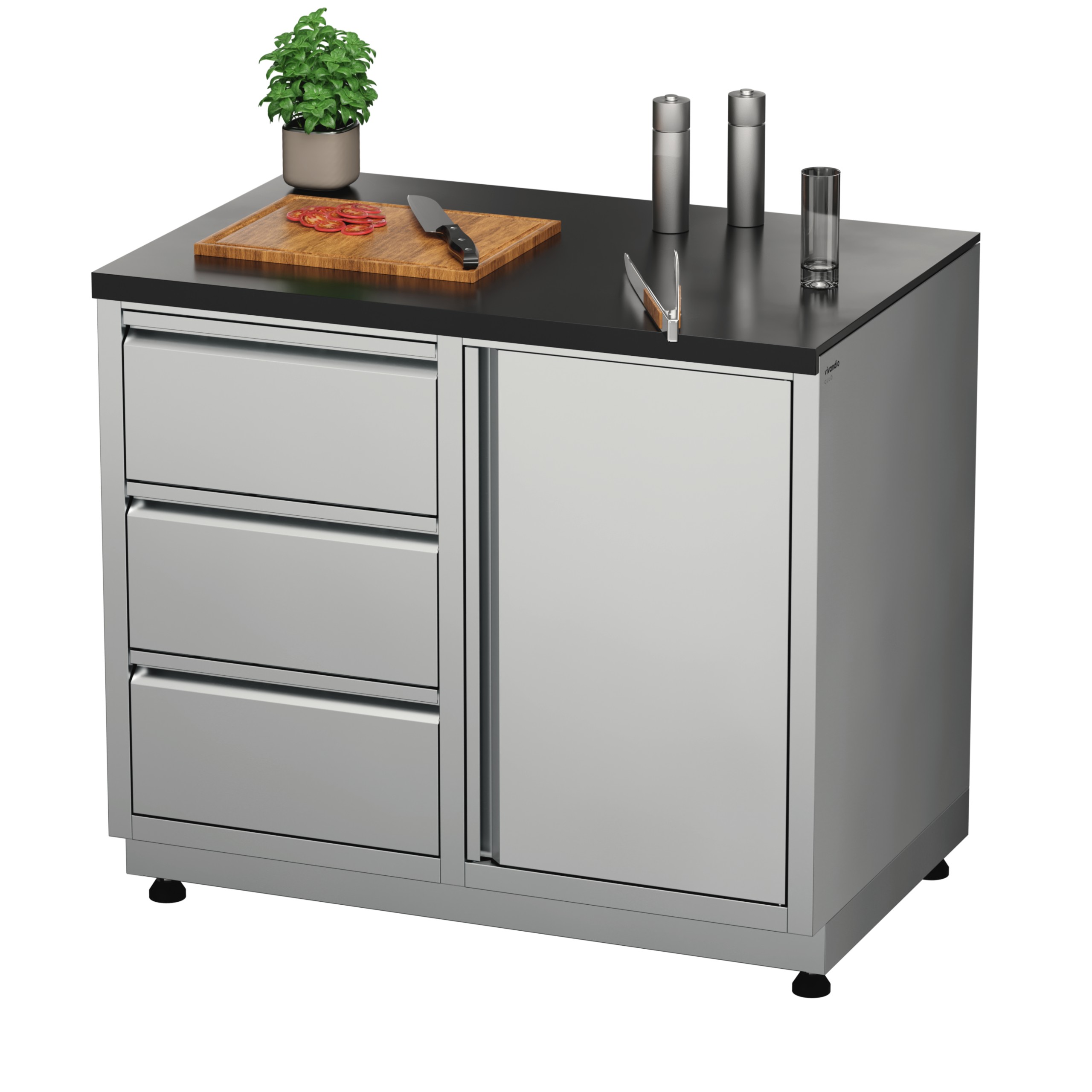 System Grill Beistellwagen – Bild 3