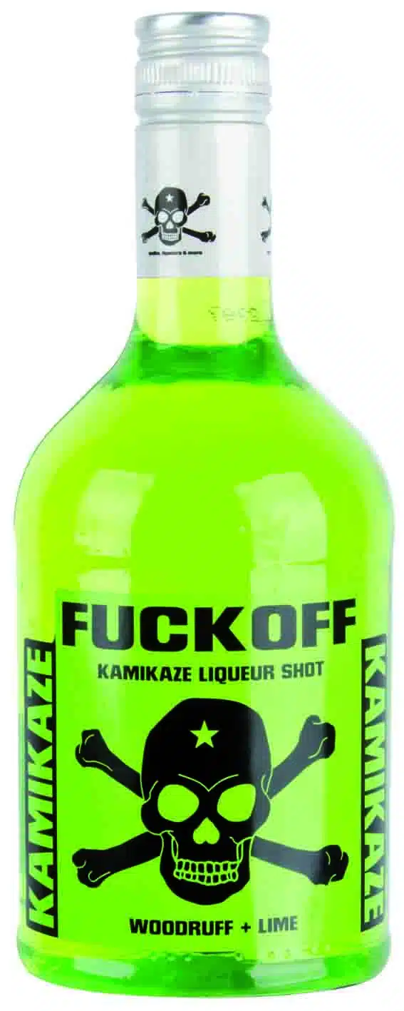 Fuck Off, Kamikaze Likör 15% Vol. 70 cl – Bild 2