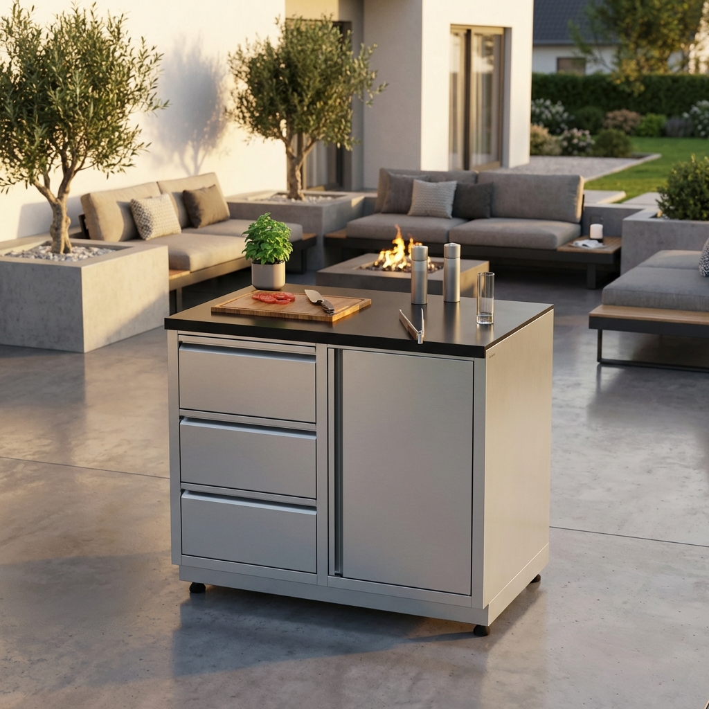 System Grill Beistellwagen – Bild 5