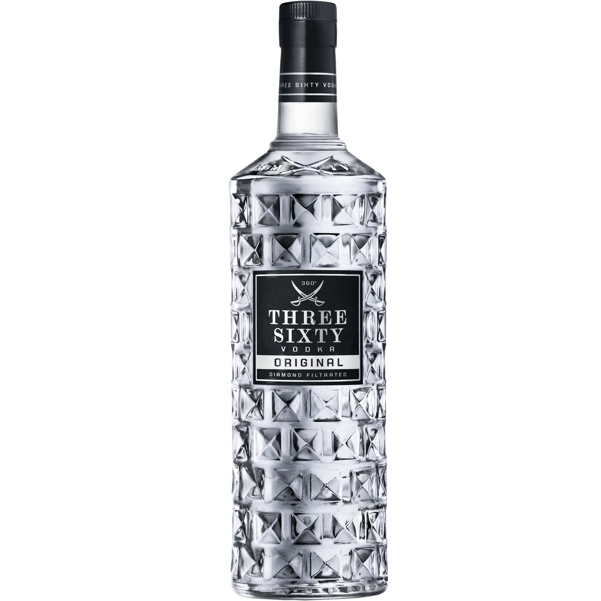 Vodka Three Sixty 37,5% Vol. 300 cl – Bild 2