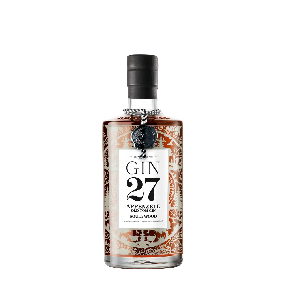 Gin 27 Soul of Wood Appenzell Old Tom Gin 43% Vol. 70 cl – Bild 2
