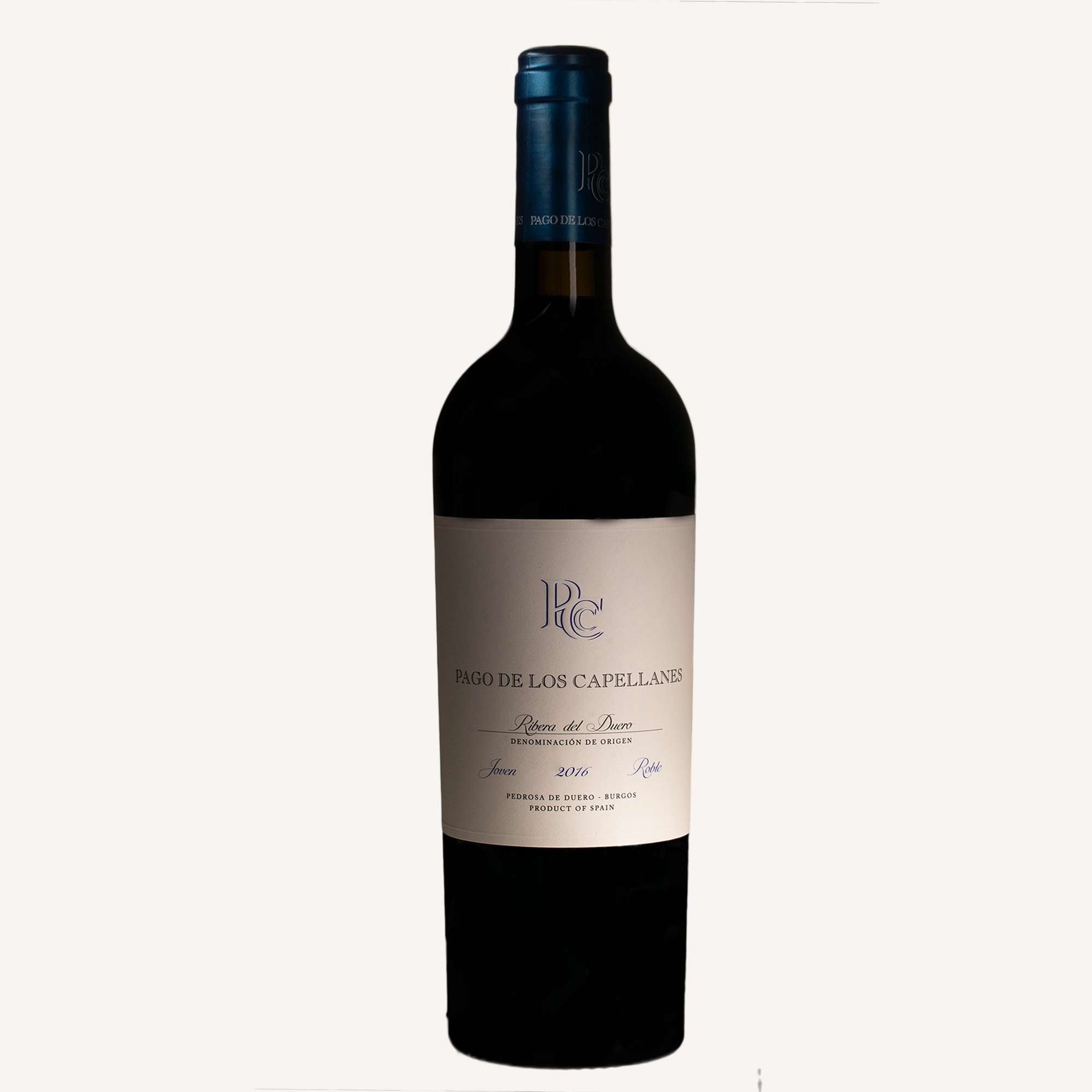 Tempranillo tinto 2016 Joven Roble Pago de los Capellanes Ribera del Duero Spanien – Bild 2